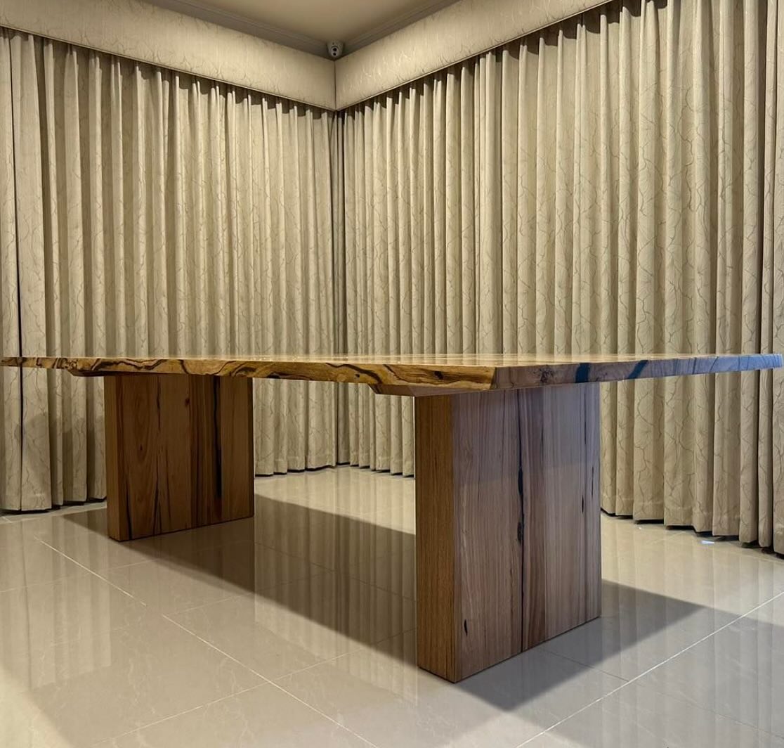 Messmate Live Edge Dining Table