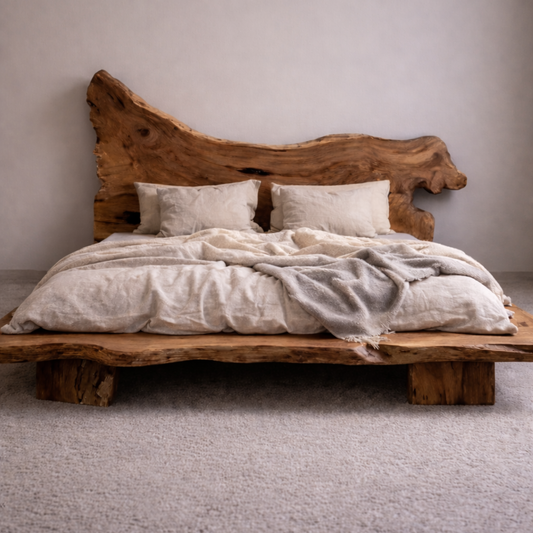 The Beauty of a Live Edge Bed