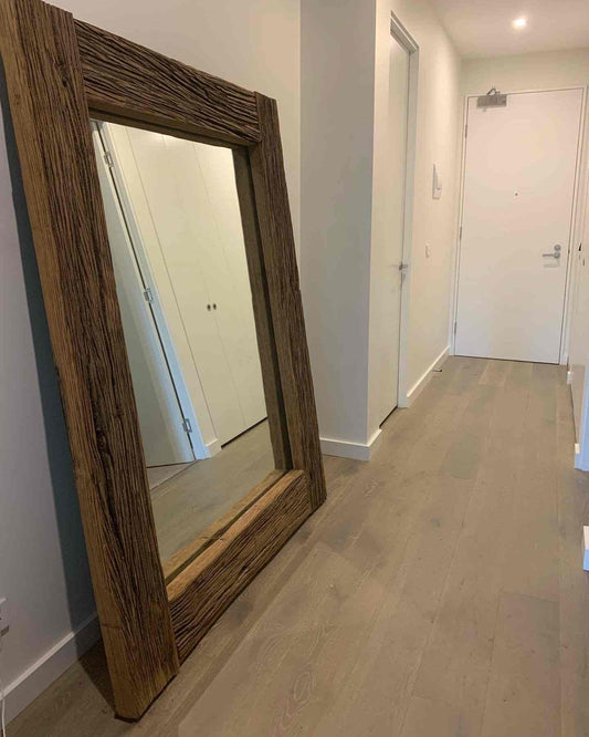 Reclaimed Timber Rustic Mirror Australia