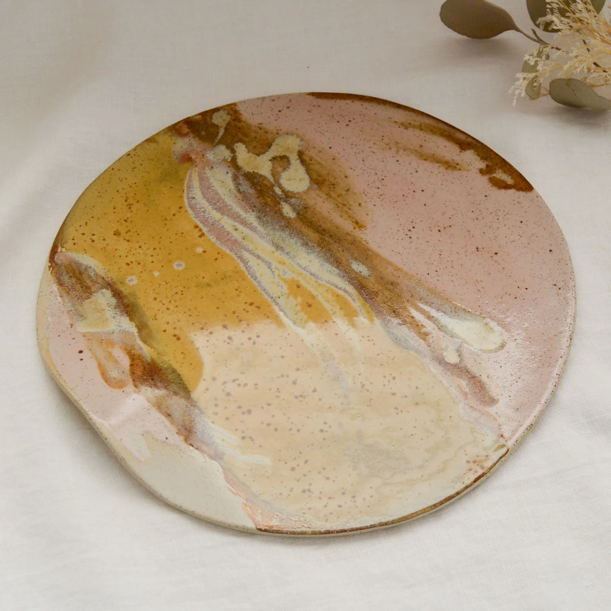 Kim Wallace Cheese platter ~ Earthy Retro