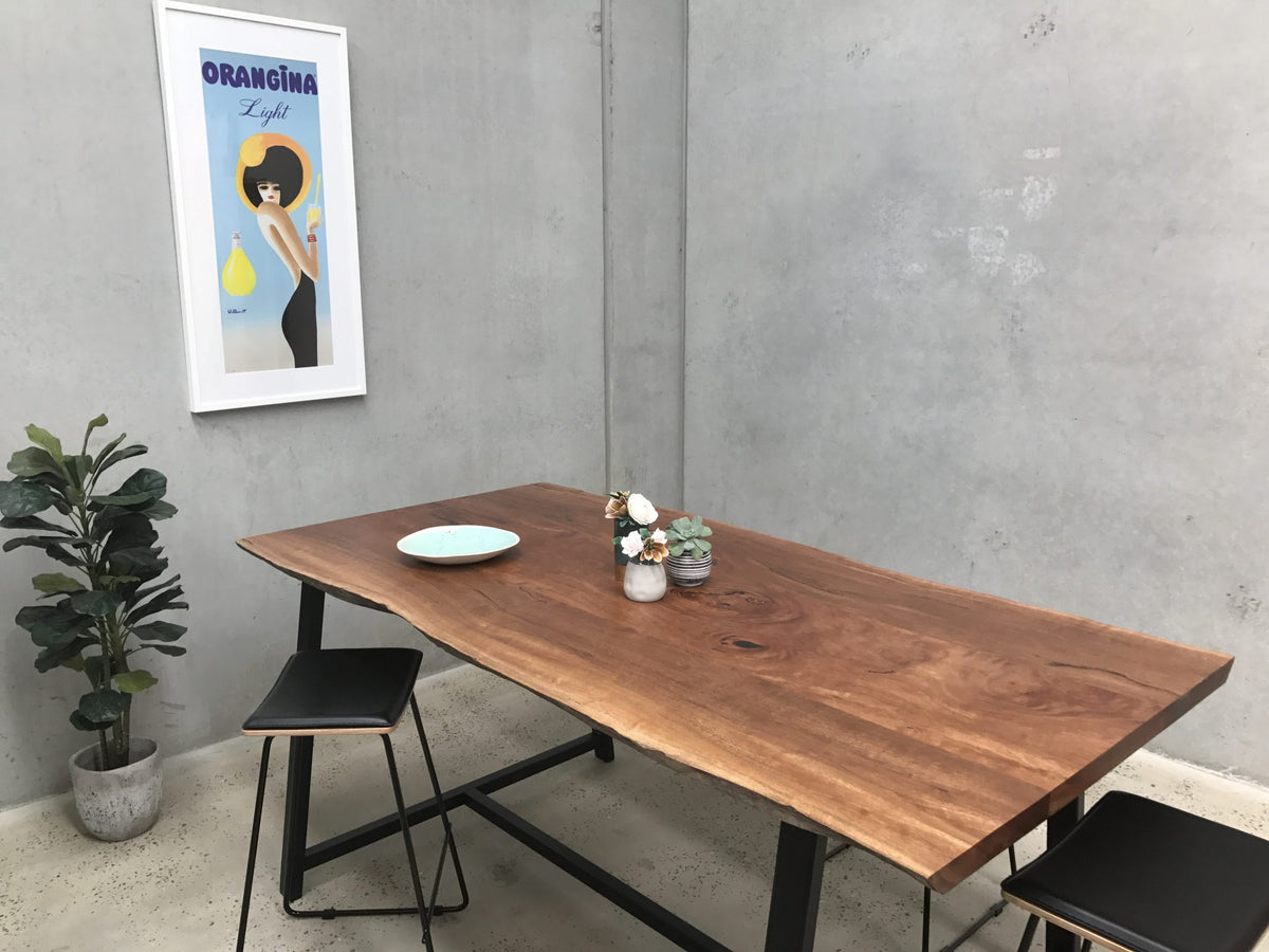 Live Edge Island Bench