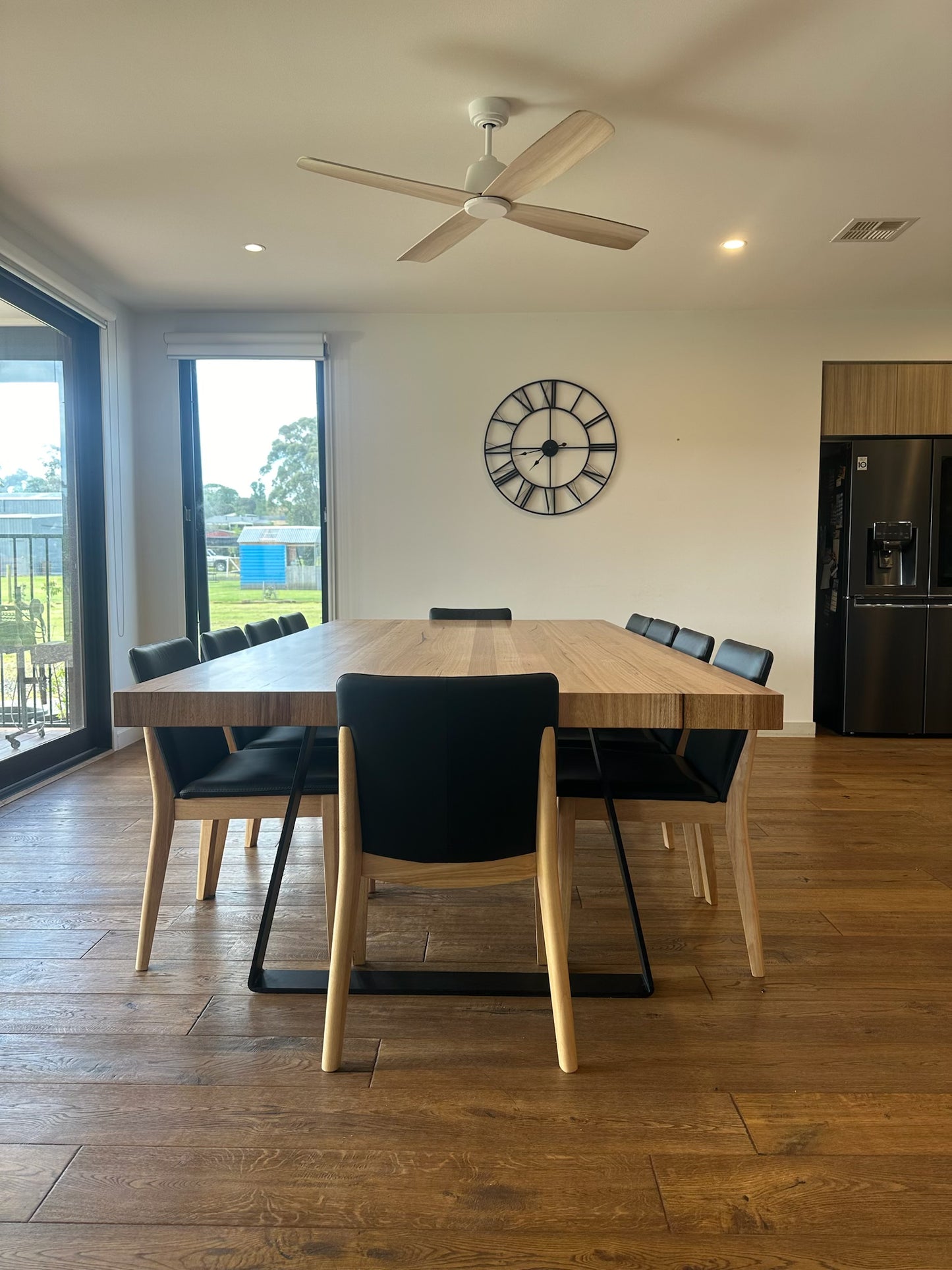 Artisan Dining Table with 75mm Thick Edge