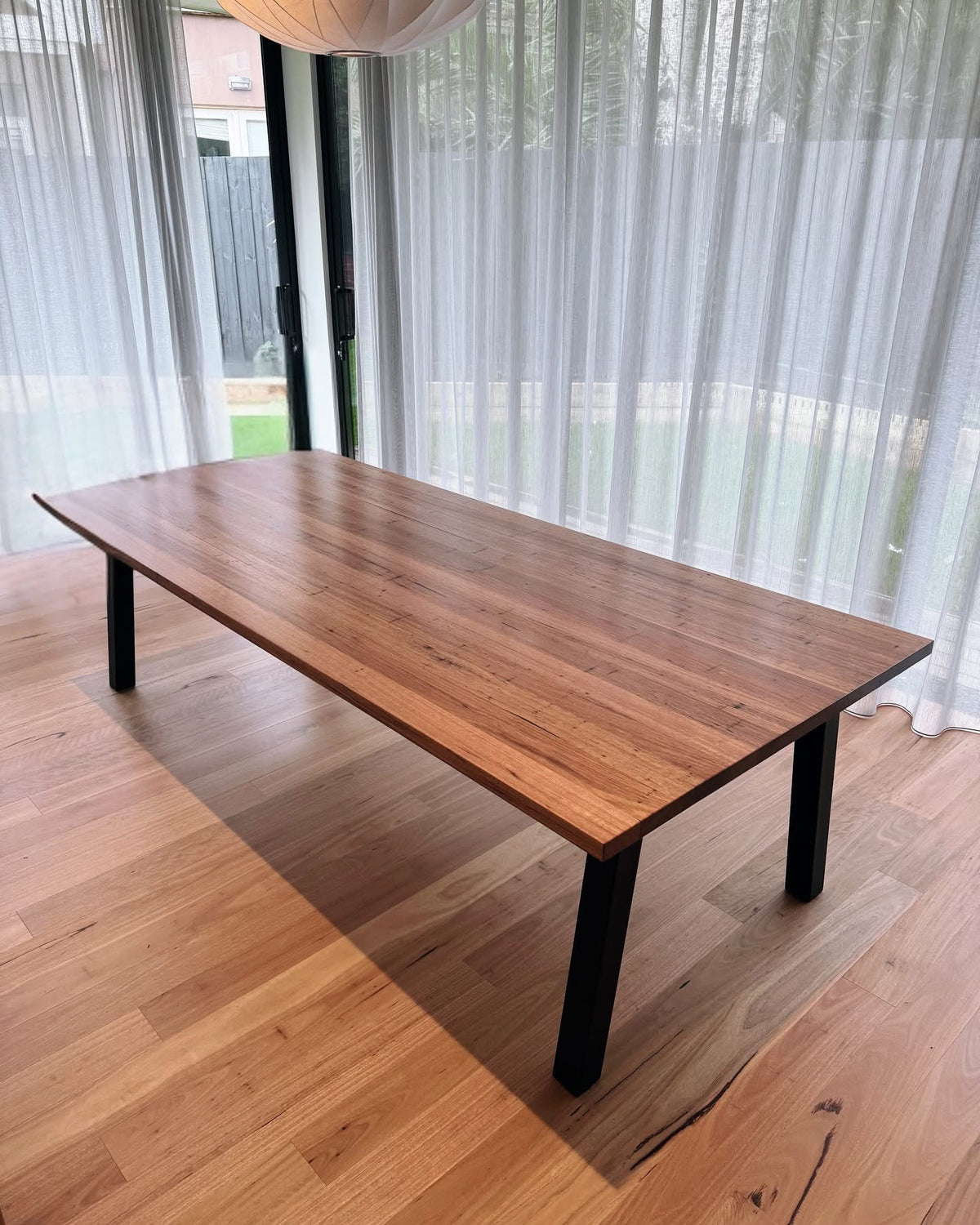 Reclaimed hardwood Montana Dining table Lumber Furniture