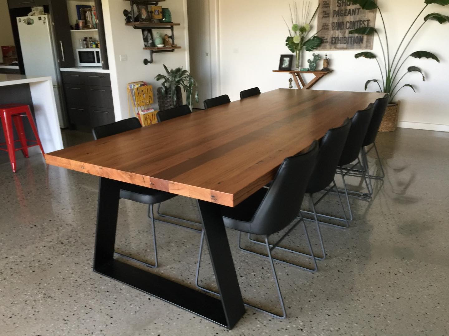 Recycled Northcoast Hardwood Dining Table