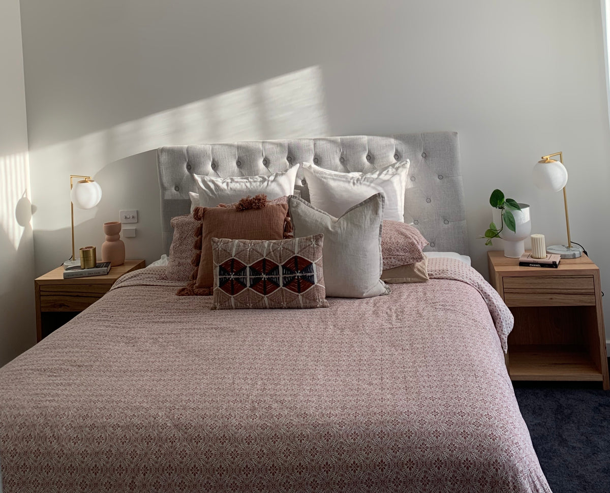 Sienna Wood Bedside Table